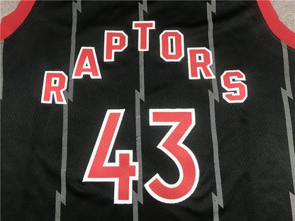 Men's Toronto Raptors Pascal Siakam Black 2020/21 Swingman Jersey1