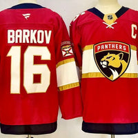 Men's Florida Panthers Aleksander Barkov #16 Fanatics Red Home Breakaway Jersey