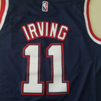 Men's Brooklyn Nets Kyrie Irving Navy 2021/22 Swingman Jersey1 - City Edition