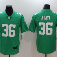 Men's Philadelphia Eagles Jay Ajayi #36 Green Game Jersey1