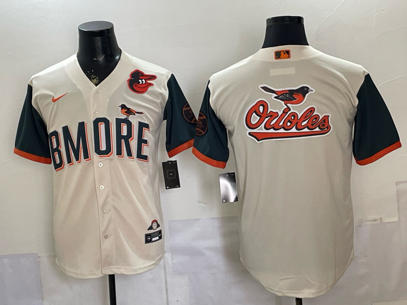 Men's Baltimore Orioles Cream 2026 City Connect Game Jersey