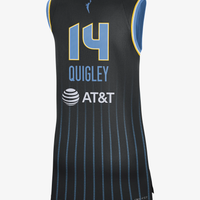 Men's Chicago Sky Allie Quigley #14 Black Player Jersey