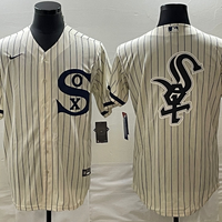 Men's Chicago White Sox Cream Replica Team Jersey1