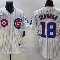 Men's Chicago Cubs1 Shota Imanaga #18 White Player Jersey