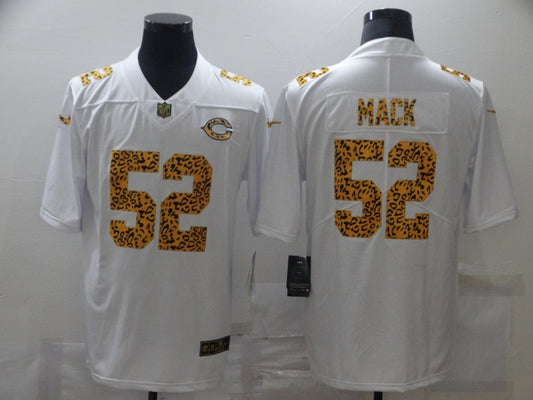 Men's Chicago Bears Khalil Mack #52 White Game Player Jersey1