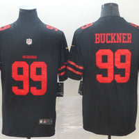 Men's San Francisco 49ers DeForest Buckner #99 Black Game Jersey1