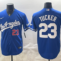 Men's Los Angeles Dodgers Kyle Tucker #23 Royal Alternate Replica Jersey