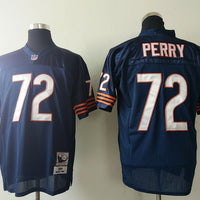Men's Chicago Bears William Perry Mitchell & Ness Navy Legacy Replica Jersey1