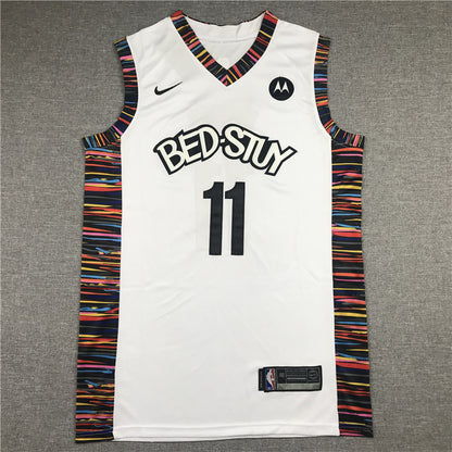 Men's Brooklyn Nets Kyrie Irving #11 White Swingman Jersey1 - City Edition