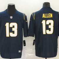 Men's Los Angeles Chargers Keenan Allen #13 Navy Alternate Game Jersey1
