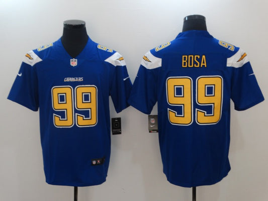 Men's Los Angeles Chargers Joey Bosa #99 Blue 2nd Alternate Legend Jersey1