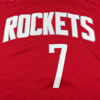 Men's Houston Rockets Kevin Durant #7 Red Swingman Player Jersey - Icon Edition