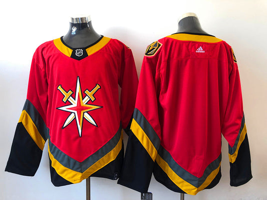 Men's Vegas Golden Knights Red Blank Jersey1