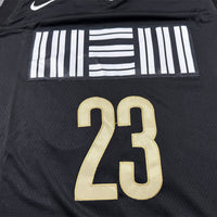 Men's Memphis Grizzlies Derrick Rose #23 Black 2023/24 Swingman Jersey1 - City Edition