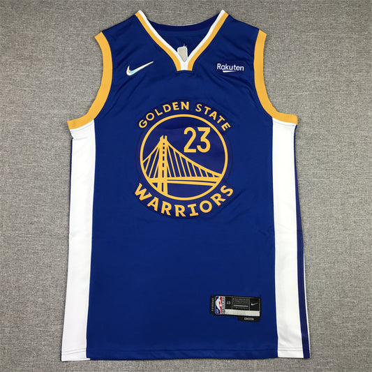 Men's Golden State Warriors Draymond Green Fast Break Replica Player Team Jersey1