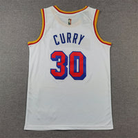 Men's Golden State Warriors Stephen Curry #30 White 2024/25 Swingman Jersey1 - Classic Edition