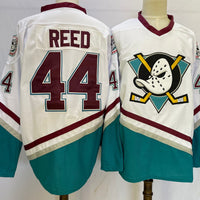 Men's Anaheim Ducks Dean Reed #44 White Player Jersey