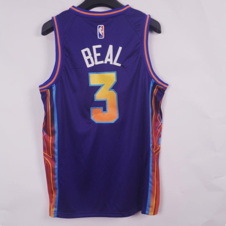 Men's Phoenix Suns Chris Paul #3 Purple 2023/24 Swingman Jersey1 - City Edition