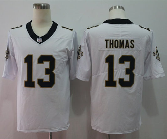 Men's New Orleans Saints Michael Thomas #13 White Game Jersey1