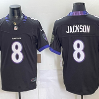 Lamar Jackson #8 Baltimore Ravens Black Vapor F.U.S.E. Limited Jersey - JerseysFreak