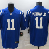 Michael Pittman Jr. #11 Indianapolis Colts Blue Game Jersey - JerseysFreak