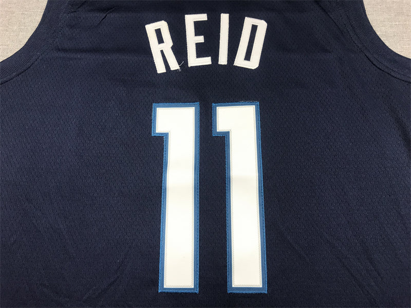 Men's Minnesota Timberwolves Naz Reid #11 Navy Swingman Jersey1 - Icon Edition
