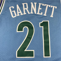 Men's Minnesota Timberwolves Kevin Garnett Hardwood Classics Swingman Jersey1