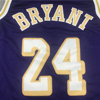 Men's Los Angeles Lakers Kobe Bryant Purple Hardwood Classics Player Jersey1