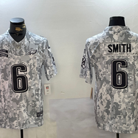 Men's Philadelphia Eagles DeVonta Smith #6 Arctic Camo 2024 Salute to Service Limited Jersey1