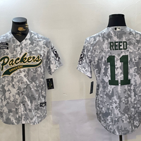 Men's Green Bay Packers Jayden Reed #11 Arctic Camo Salute to Service Limited Jersey1