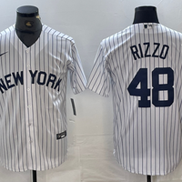 Men's New York Yankees Anthony Rizzo #48 White Limited Jersey1