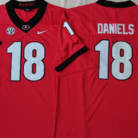 Men's Georgia Bulldogs JT Daniels #18 Red Player Game Jersey