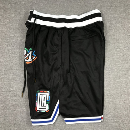 Men's LA Clippers Black 2022/23 City Edition Basketball Shorts1