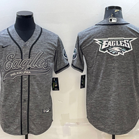 Men's Philadelphia Eagles Gray Player Jersey1