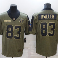 Men's Las Vegas Raiders Darren Waller #83 Brown Game Jersey1