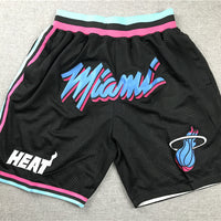 Miami Heat Black City Edition Basketball Shorts