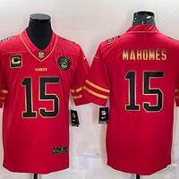 Patrick Mahomes #15 Kansas City Chiefs Red Player Jersey - JerseysFreak