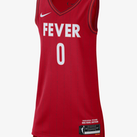Men's Indiana Fever Kelsey Mitchell #0 Red Player Jersey