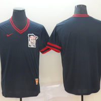 Men's Minnesota Twins Navy Replica Blank Jersey1