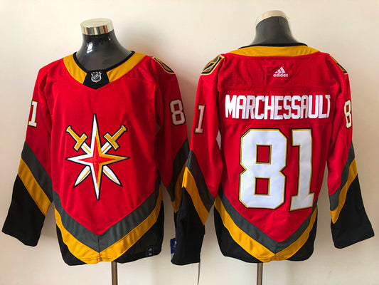 Men's Vegas Golden Knights Jonathan Marchessault #81 Red Breakaway Player Jersey1