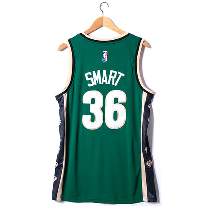 Men's Boston Celtics Marcus Smart #36 Green 2022/23 Swingman Jersey1 - City Edition