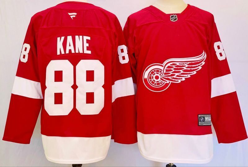 Men's Detroit Red Wings Patrick Kane #88 Fanatics Red Home Breakaway Player Jersey