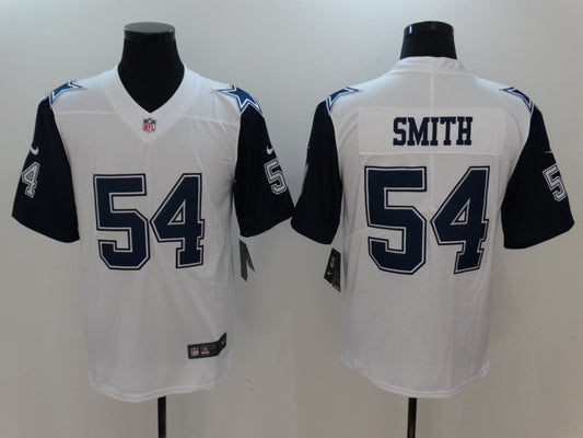 Men's Dallas Cowboys Jaylon Smith #54 White Game Jersey1