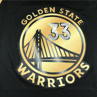 Men's Golden State Warriors James Wiseman #33 Black Classic Player Jersey1