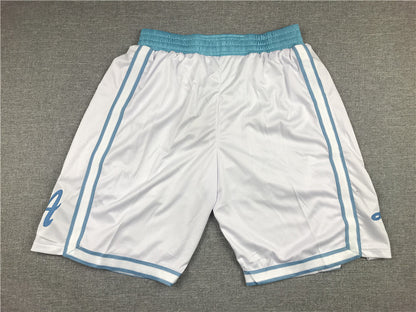 Men's Los Angeles Lakers White City Edition Basketball Shorts1