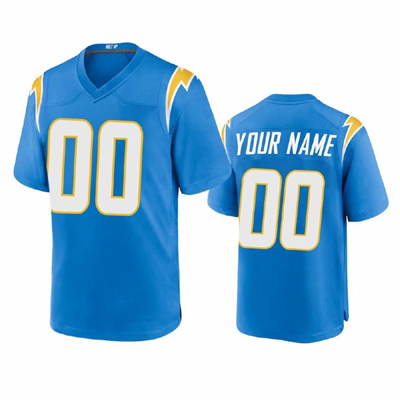 Custom1 Los Angeles Chargers American Football Jerseys Stitched 2022  Jerseys