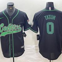 Men's Boston Celtics Jayson Tatum #0 Black Limited Player Jersey