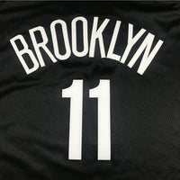 Men's Brooklyn Nets Kyrie Irving #11 Black Swingman Jersey1 - City Edition