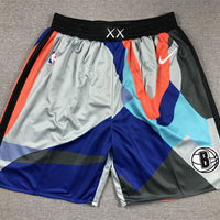 Men's Brooklyn Nets Black 2023/24 Swingman City Edition Shorts1