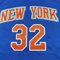 Men's New York Knicks Karl-Anthony Towns #32 Blue Swingman Jersey1 - Icon Edition